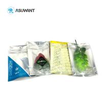 Le garçon Mylar de jungle met en sac la fenêtre claire de taille de médicament de sac minuscule de serrure écologique pour le chanvre de mauvaise herbe de graine