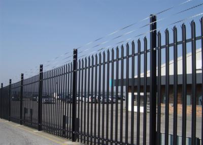 Galvanised Steel Security Palisade Fencing W Section 2.5*2.75m
