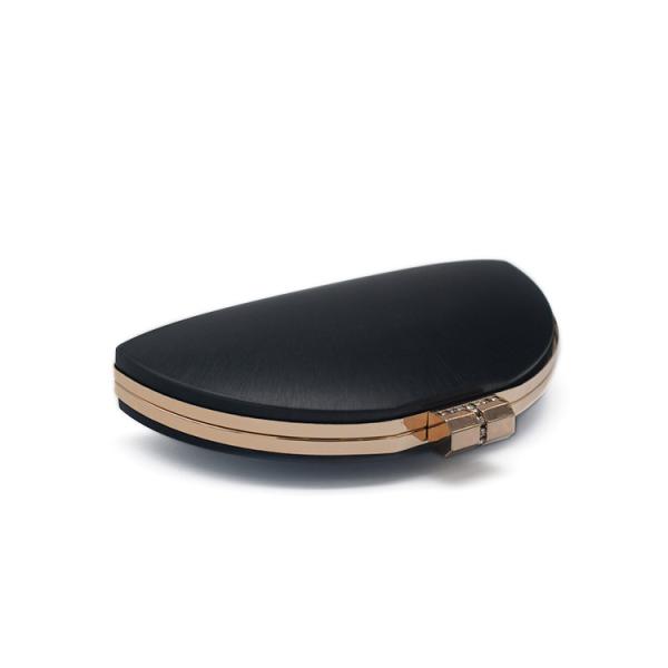 190*125mm Clamshell Semicircle Metal Clutch Frame For Making Bag