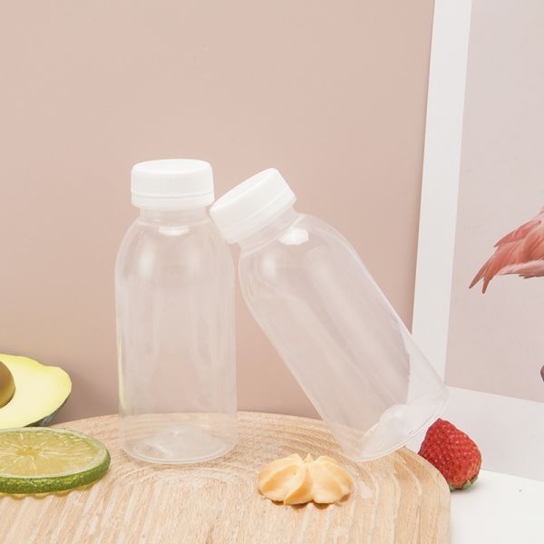 Drinking Milk Tea Bottles 0.5kg with Screw-on Lid