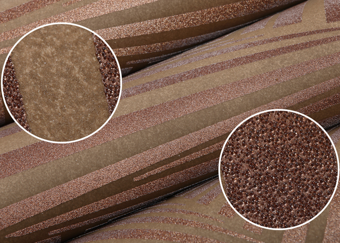 Не- сплетенные обои Брауна влагостойкие современные съемные с падая шариками