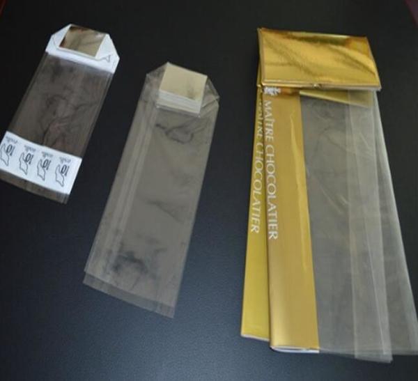 Self Adhesive Opp Pp Bopp Pe Square Bottom Clear Packing Plastic Bags, Cello Polypropylene Pouch Bags