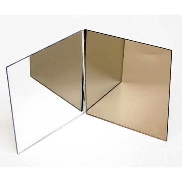 SGS Flexible 4'×8' Rose Gold Mirror Acrylic Sheet