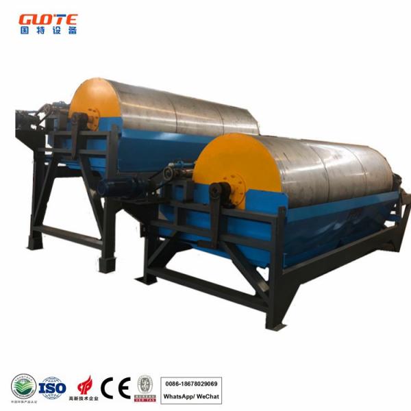 350 KG Gold Mining Drum Separator Magnetic Separator for Wet Ore Processing 1.1kw