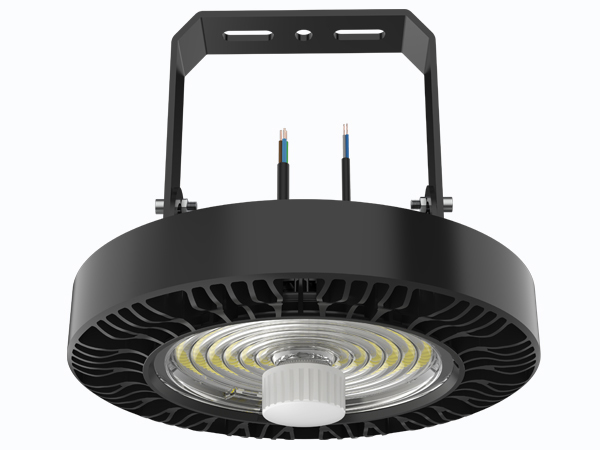 HB4H DIP Switchable Power 3CCT UFO LED High Bay Light 150W 150LPW with 90 Degree