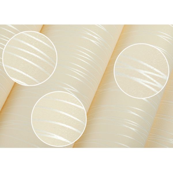 Non - woven Contemporary Wall Coverings with Cross Stripes Pattern for Living Room