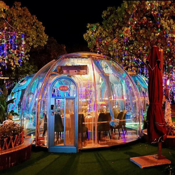 Transparent Prefab Dome House Bubble Dome Room Perfect for Hotel and PC Needs