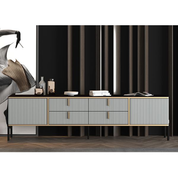 Living Room 200cmx40cmx60cm TV Unit Matching Coffee Table