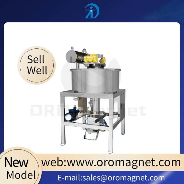 Intelligent 47A 220 VAC Dry Magnetic Separator For Quartz Sand / Powder Feldspar Black Sand
