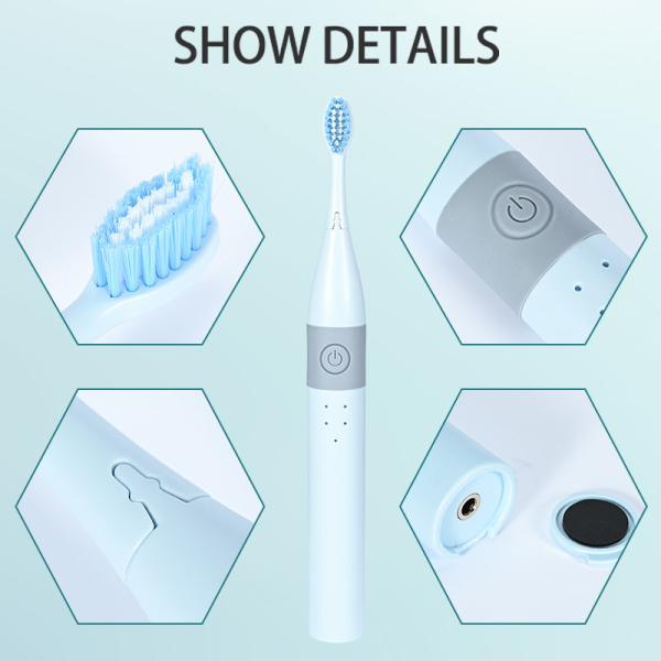 Commercial Electric Power Toothbrush IPX8 Waterproof Multifunctional For Adult