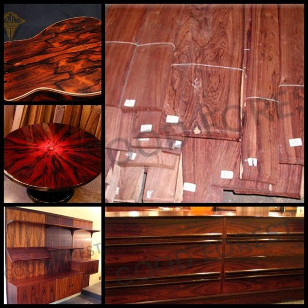 Облицовка Rosewood гостиницы естественная деревянная квартала отрезка кроны прямо