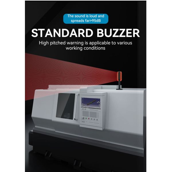 Tour lumineuse à balise en aluminium IP50 DC 24V pour avertissement de sécurité