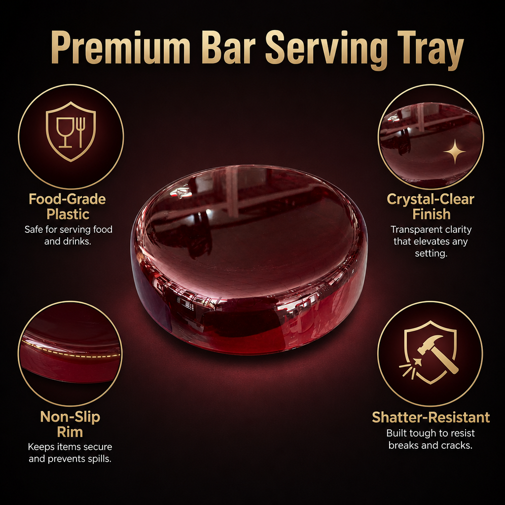 Returnable Vacuum Formed Plastic Pallet Custom Heavy Gauge Thermoformed Tray for Bar