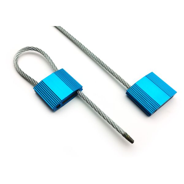 ISO 17712 Metal Wire Seal Trailer Cable Seal Customized Color Size