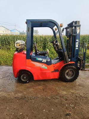 Used Heli 2.5 Tons 3 Meters LPG Forklift in Perfect Working Condition