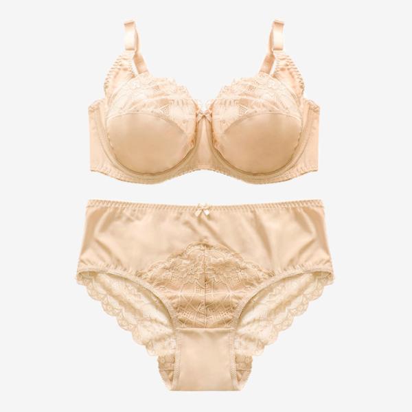 BEIZHI Lace Plus Size Underwear And Bras D Cup Size Sexy Underwire Ladies Inner Wear