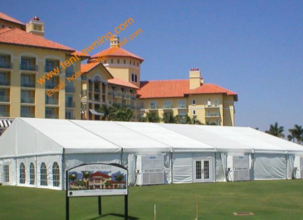 Aluminum Fireproof Tent Outdoor Customized Size Waterproof  Event Party Marquees