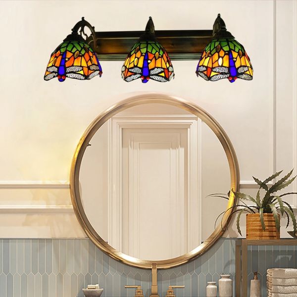 Vintage Retro Wall lamp LED round acrylic design with touch switch suitable for home hotel villa bar and project lighting applications(WH-VR-119)