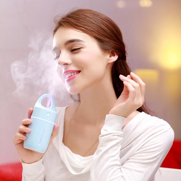 LED Night light Portable Air Humidifier for Car and Home Oil Aroma Diffuser Humidifier Sprayer GK-X6