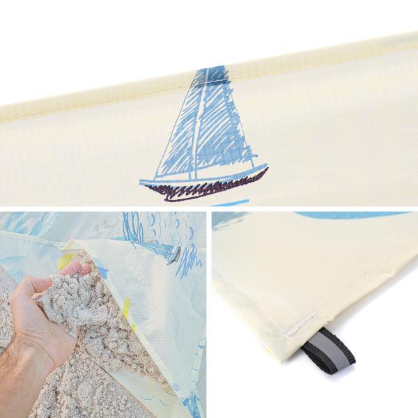 Patterned Beach Cloth Ultralight Travel Outdoor Picnic Mat Multifunctional
