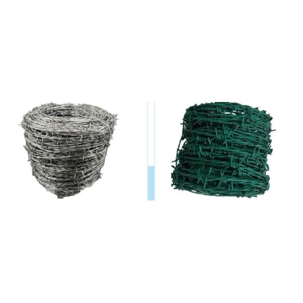 Пересеченная колючая проволока проволочной изгороди 16 гальванизированная датчиком