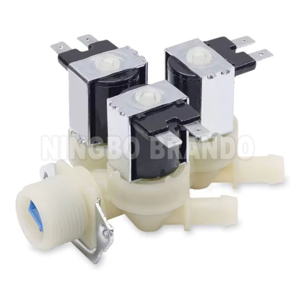 Водозаборный пластиковый соленоидный клапан для стиральной машины посудомоечная машина 12V 24V 110V 220V