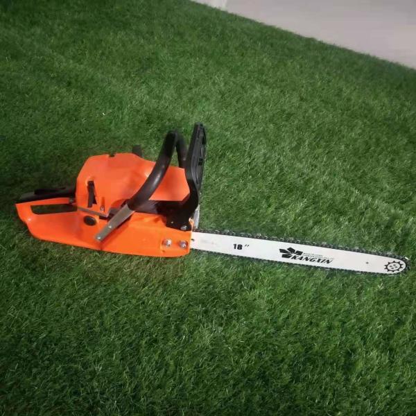 Air Cooling Gasoline Chain Saw 58cc For Forest Wood 2.4KW Anti Slip