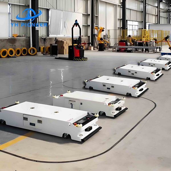 Автоматизация склада AGV с использованием нескольких датчиков для защиты объектов