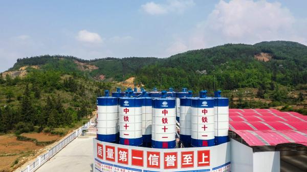 Efficient Hzs60 Concrete Batching Plant Machinery with Advanced Technology