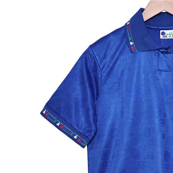 1994 Italian Home Retro Football Jersey Classic Replica Customization
