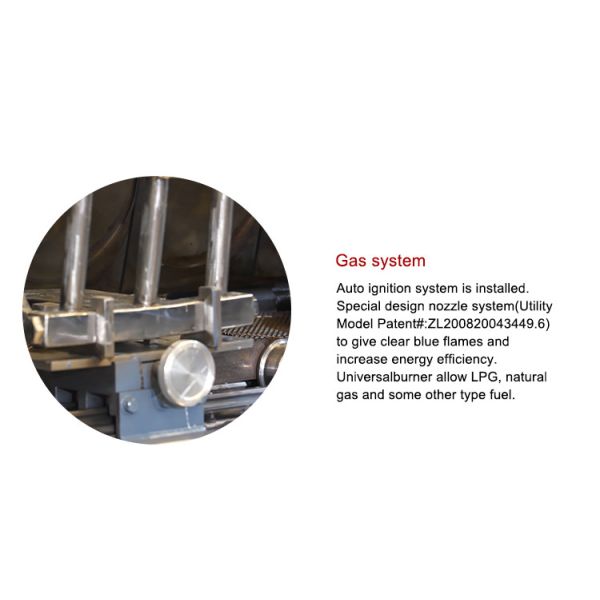 1.5hp Ice Cream Cone Production Line Stainless Steel 55 Baking Plates