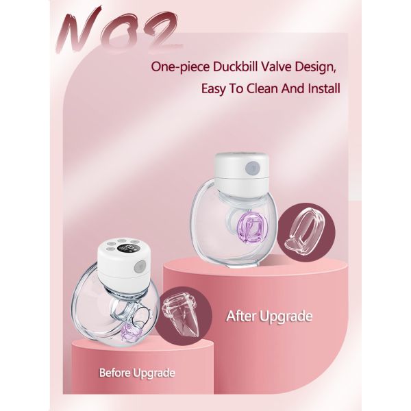 Pompes électriques de succion 2 modes 9 niveaux Pompes portables d'allaitement