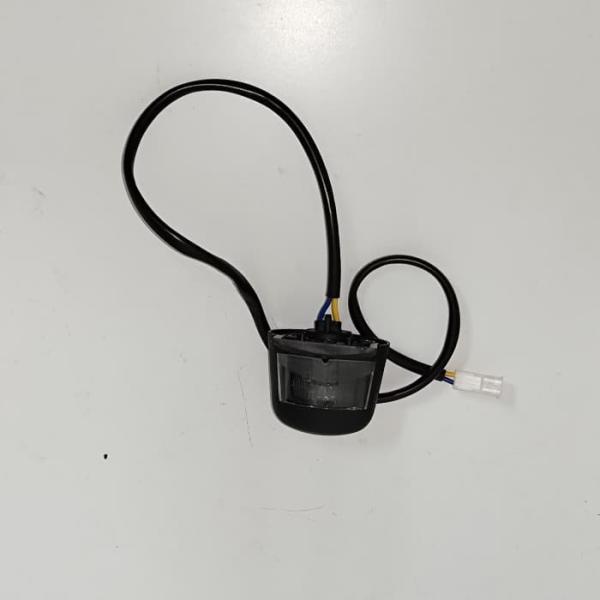 Modified Lamp Motorcycle Black Plastic With Wires Aftermarket Lamp