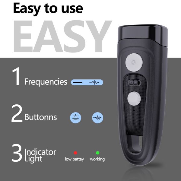 Long-distance Ultrasonic Rechargeable Waterproof Barking Stopper Handheld Dog Trainer Outdoor Expulsion High-power Intelligent