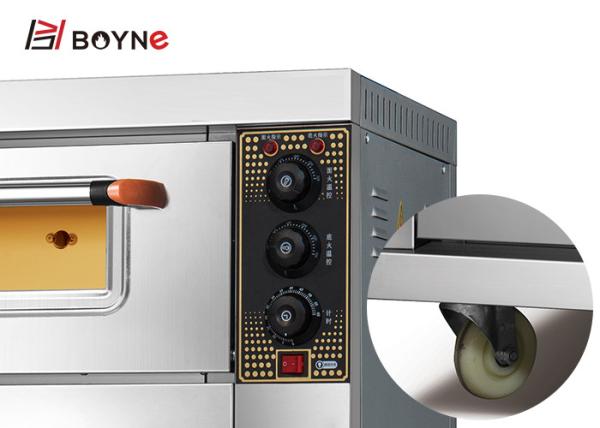 Commercial 3 Trays Glass Door 300°C Baking Bread Oven