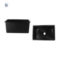 Garrafa do pescoço de galinha Laboratório de Química Lavabo Rectangular Acessórios de laboratório de polipropileno