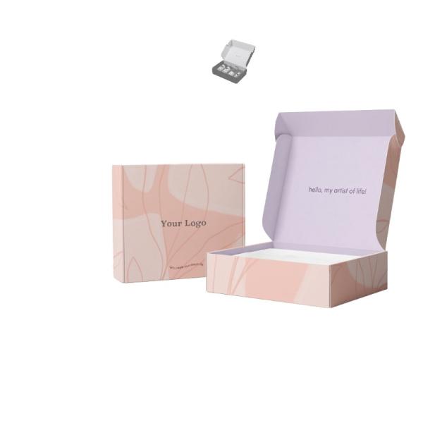 Custom Cosmetic Rigid Mailer Box with Magnetic Closure for Luxury Skincare Packaging