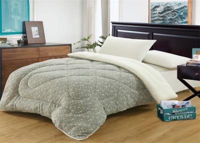 Square Pattern Heavy Winter Comforter , 5cm Thickness Bedding Comforter Sets