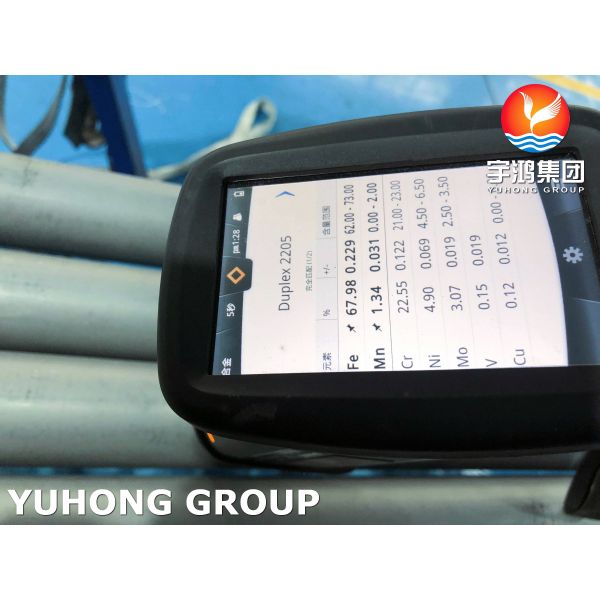 ASTM A789 UNS S32205 Дуплексная стальная бесшовная трубка для химической промышленности