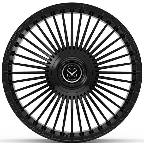 Range Rover Vogue 2024 24x10J Gloss Black 1 Piece Forged Wheels