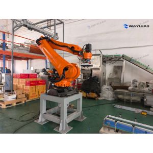Fully automated Robot Palletizing System, stacking height 2500 mm