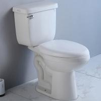 Toilette 1,28 standard américaine en deux pièces de carte de travail Watersense de Gpf de toilettes de salles de bains d'hôtel
