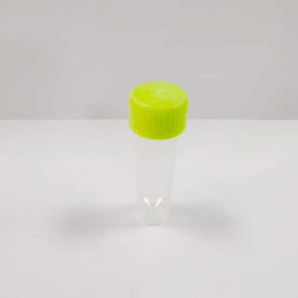 Plastic 60mm Saliva Swab Test Tube COVID-19 Detection
