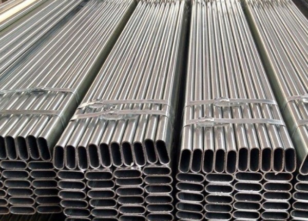 Circle Square Rectangle Ellipse ERW Welded Steel Pipes with Galvanized Oiled and Black Surface Finish