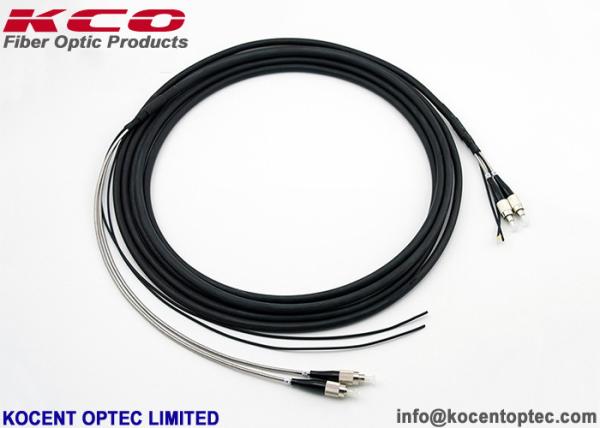 FC Non-armored CPRI Fiber Optic Patch Cord 2fo 2 Fiber 2 Cores 7.0mm LSZH 55dB Return Loss