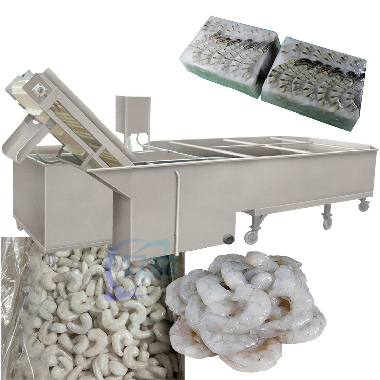 Stainless Steel Fish Processing Plant ISO 380V Shrimp Processing Machine