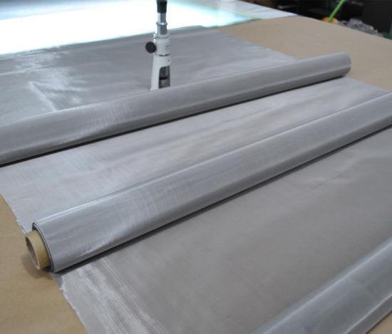 Kinds Ultra Fine Stainless Steel Weave Mesh,300 mesh 316L ultra fine wire mesh stainless steel price