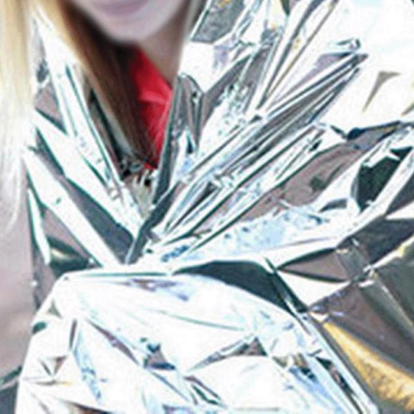 Outdoors Emergency Relief Blanket Silver Safe Mylar Thermal Blanket