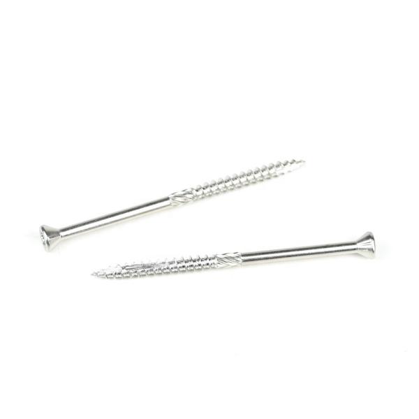Wooden Ceiling Partition 3 Inch Flat Head Deck Screw with Phillips Cross Recess Drive