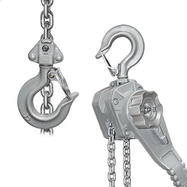 JT-AGP Lever Hoist with Light Aluminum Housing and Quick Free-Chain Positioning